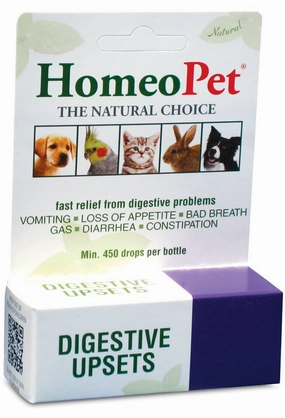 HomeoPet Digestive Upsets, 15 mL organic dog treat,hypoallergenic dog snack,specialty pet treat