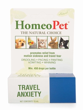 HomeoPet Travel Anxiety, 15 mL soft chew treat,chewy dog snacks,tender bites for dogs