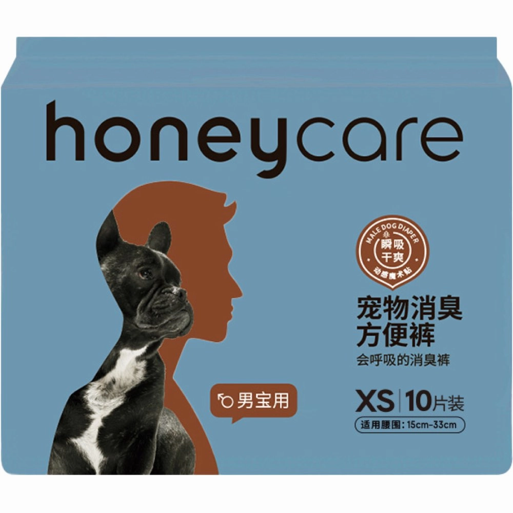 Honey Care Dog Diapers (Male) 10 pcs dog shampoo,pet wipes,dog cleaning spray
