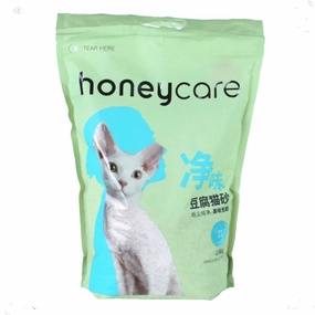 Honey Care Tofu Cat Litter 6L (2.6kg) clumping cat litter,natural cat litter,dust free cat litter