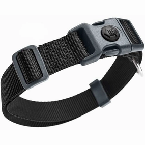 Hunter London Dog Collar  -  L/BLACK dog harness and leash,reflective dog collar,pet walking gear