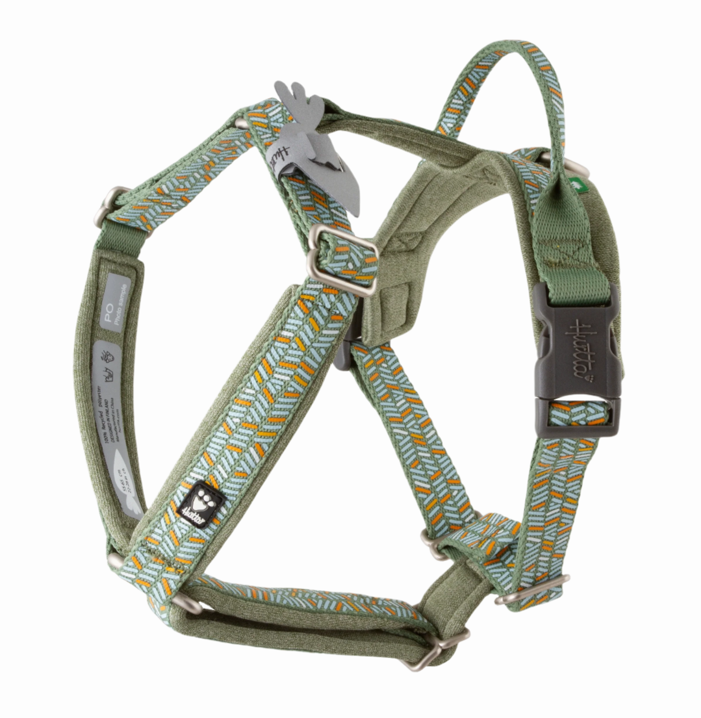 Hurtta Dog Y-Harness: Razzle Dazzle, Hedge puppy harness,puppy toys,puppy starter kit