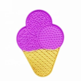 Ice Cream Lick Mat dog bowl,slow feeder,pet food dish