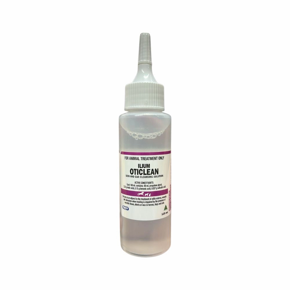 Ilium Oticlean Skin & Ear Cleansing Solution 125ml food toppers for dogs,dog gravy,dog flavor boost