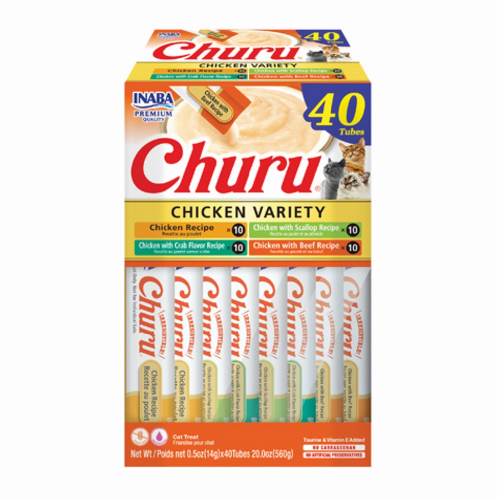 Inaba Churu Chicken Variety Box cat supplies,cat essentials,cat accessories
