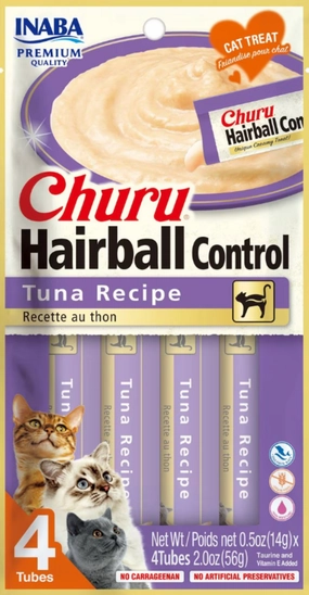 Inaba Churu Hairball Control Tuna cat toys and food,complete cat care,all in one cat kit