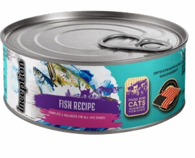 Inception Wet Cat Food Fish Recipe 5.5oz Can grain free wet cat food,senior cat wet food,cat pt