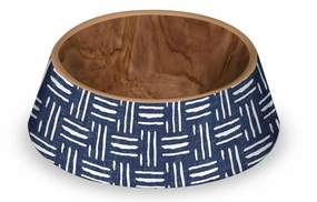 Indigo Oasis Pet Bowl cat food bowl,cat feeder,elevated cat dish
