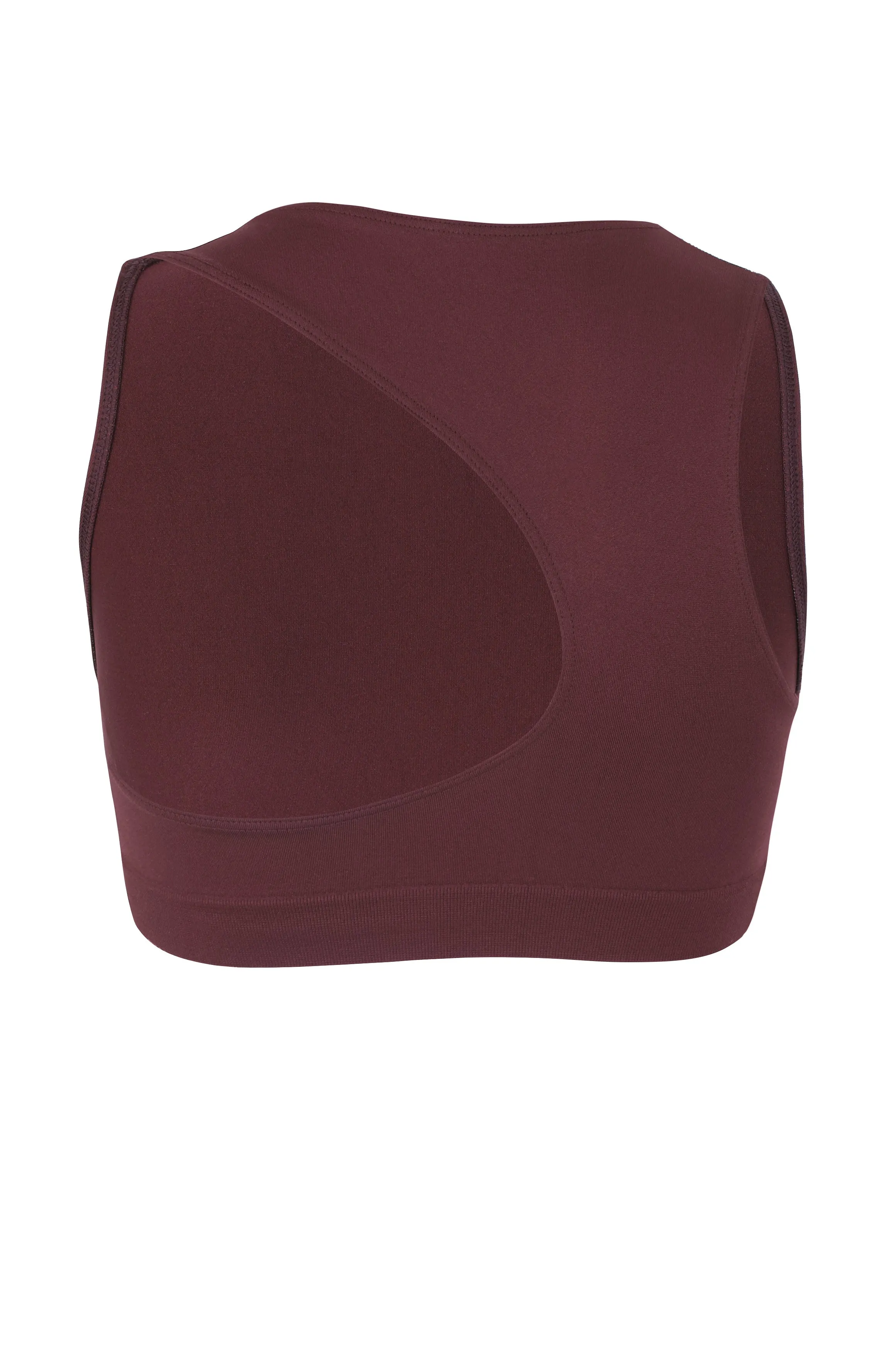 INSPIRE Bikini Bra Top | Maroon