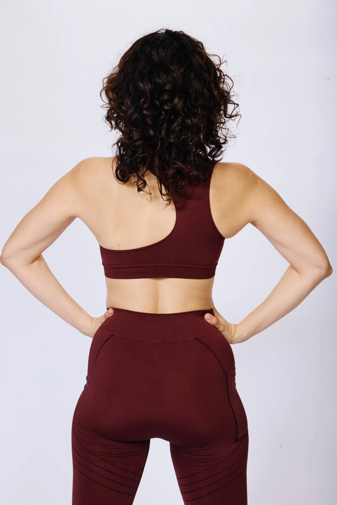 INSPIRE Bikini Bra Top | Maroon