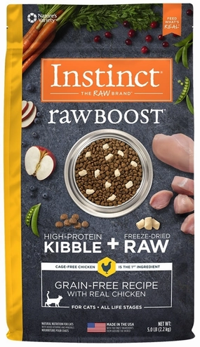 Instinct Raw Boost Grain-Free Real Chicken Dry Cat Food cat supplies,cat essentials,cat accessories