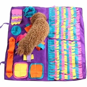 Interactive Snuffle Mat dog bowl,slow feeder,pet food dish