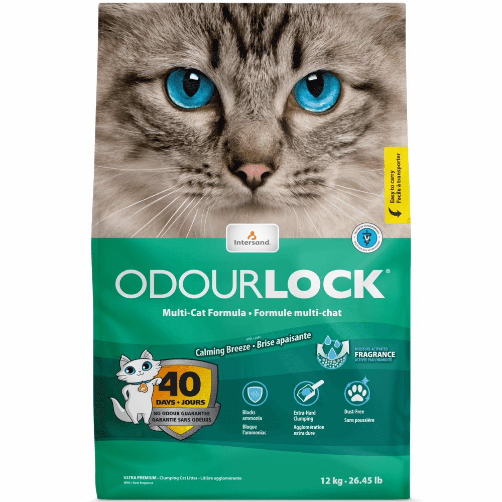 Intersand Scented Odour Lock Calming Breeze Cat Litter cat waste,cat garbage bin,cat waste disposal