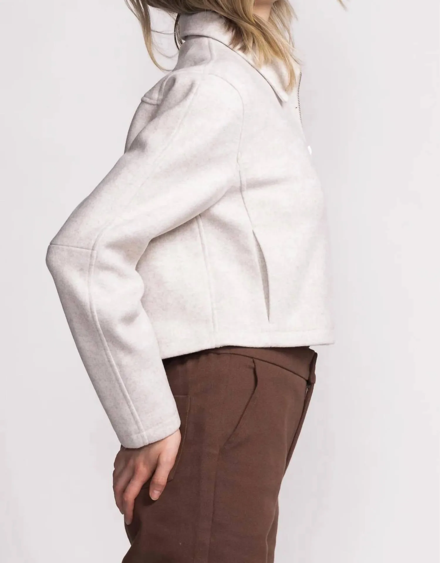 Jade Jacket In Off-White