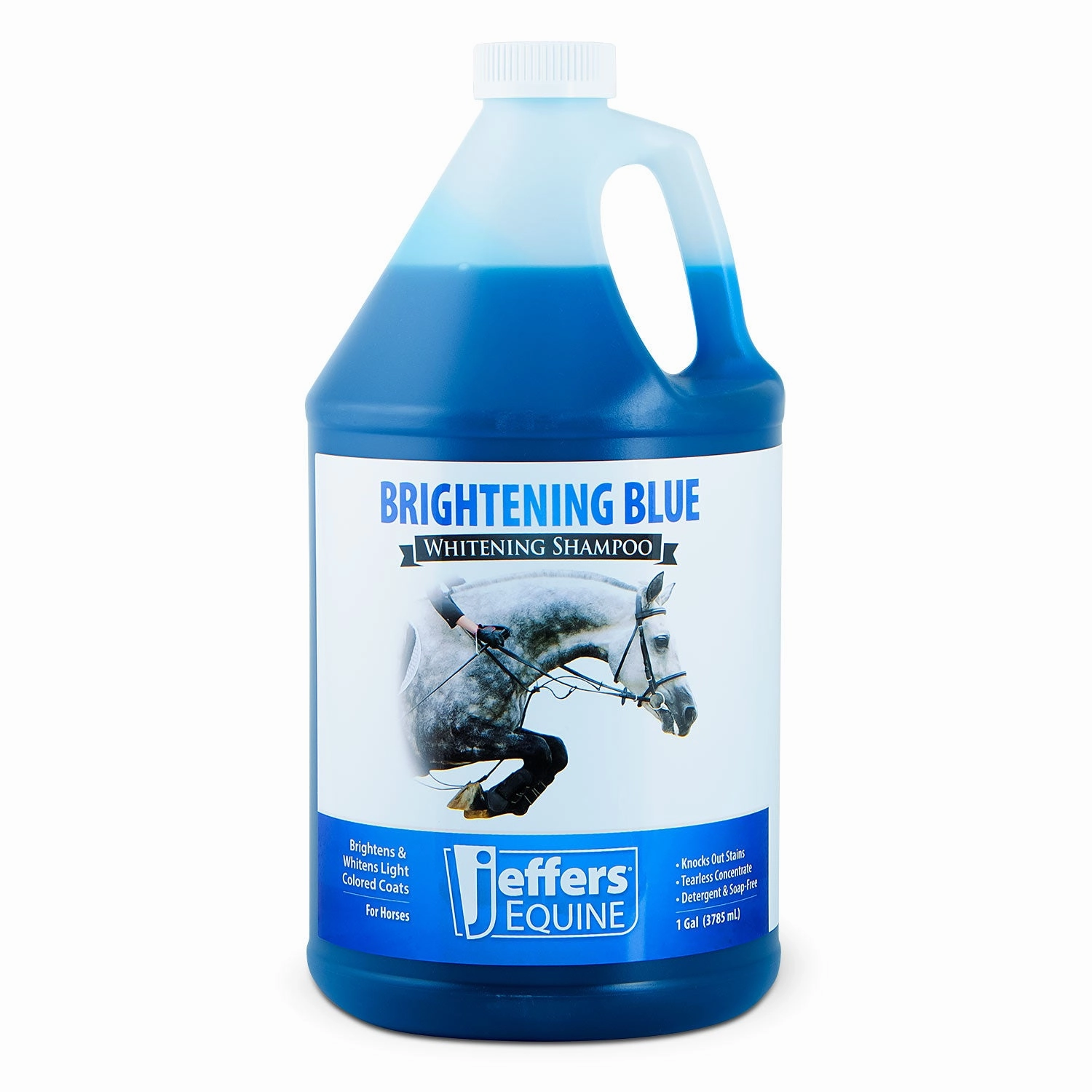 Jeffers Equine Brightening Blue Whitening Horse Shampoo