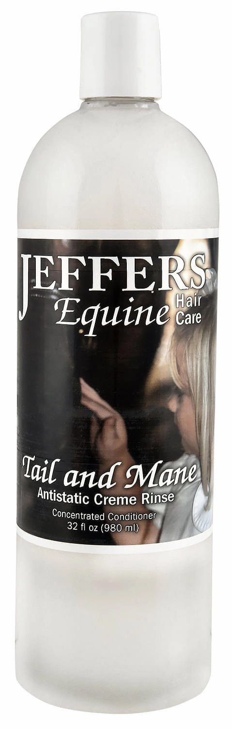 Jeffers Equine Tail & Mane Antistatic Creme Rinse Horse Conditioner
