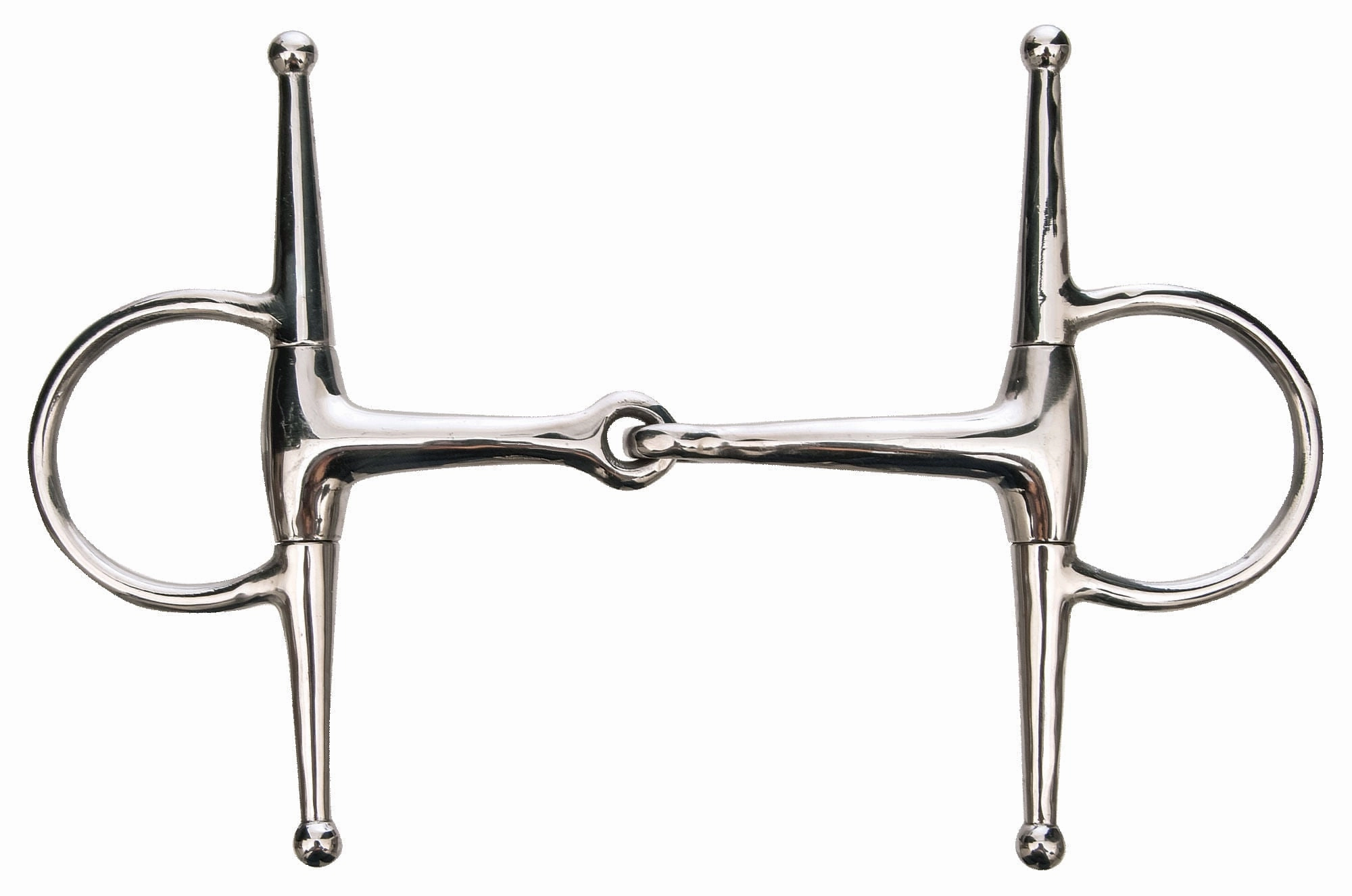 Jeffers Full Cheek Snaffle Horse Bit
