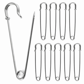 Jeffers Jumbo Multi-Purpose Blanket Pins, 10-Pack horse blanket,poultry bed sheet,equine sheets