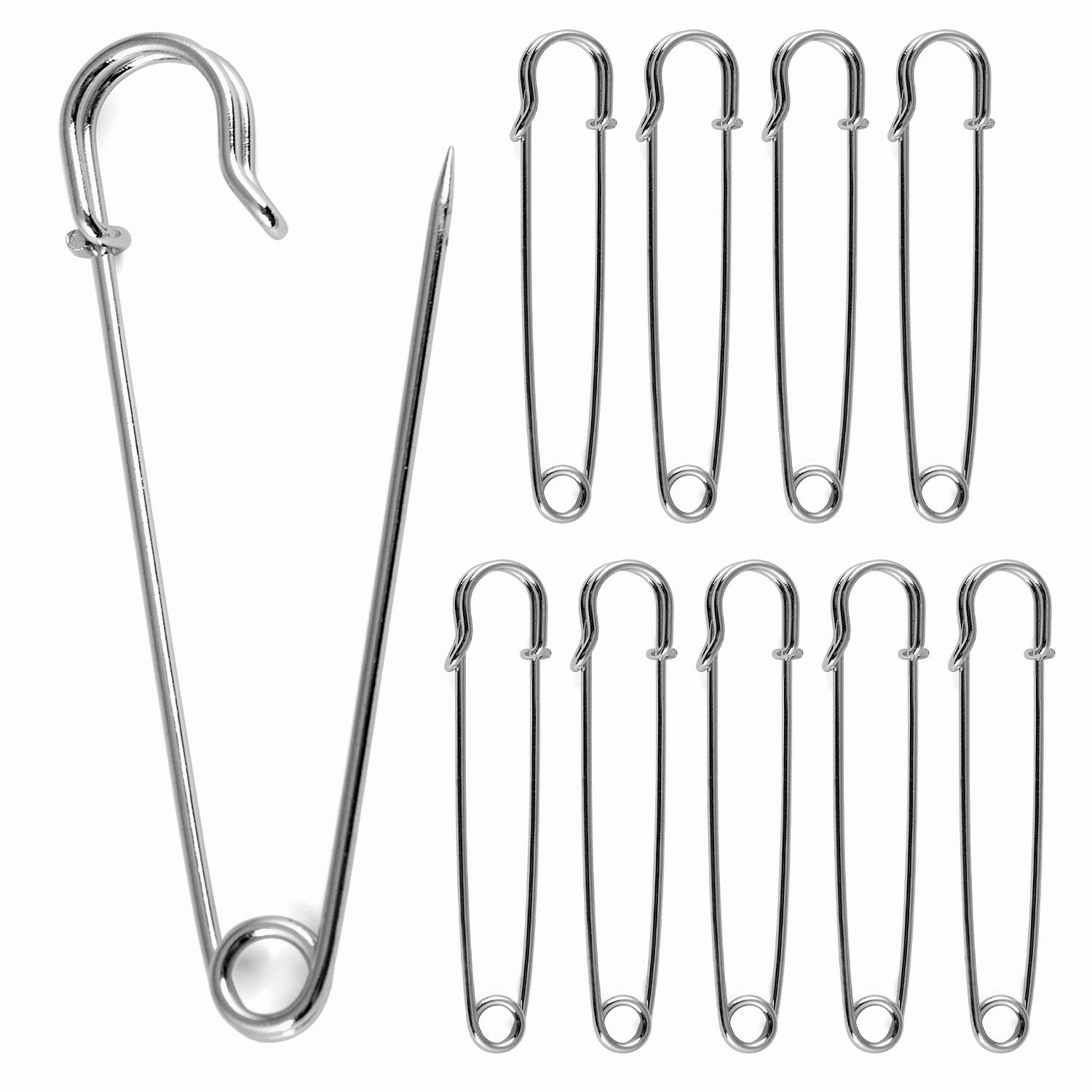 Jeffers Jumbo Multi-Purpose Blanket Pins, 10-Pack horse blanket,poultry bed sheet,equine sheets