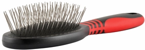 Jeffers Pin Brush for Pet Grooming, Medium grooming scissors,grooming tool kit,clipper for pets