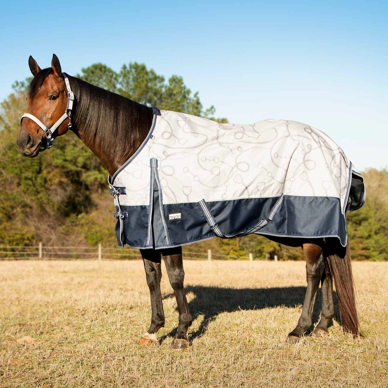 Jeffers Poplar Head Uniquely English 1200 Denier Turnout Sheet, 0 Gram, Latte Snaffles & Irons horse blanket,poultry bed sheet,equine sheets