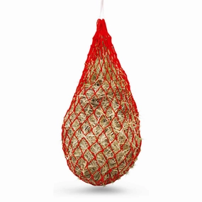 Jeffers Slow Feed 2" x 2" Hay Net for Horses, Red dog plush toy,stuffed animal dog,cuddly dog toy
