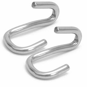 Jeffers Stainless Steel Curb Hooks, Pair ear cleaner dog,dog eye drops,pet ear wipes