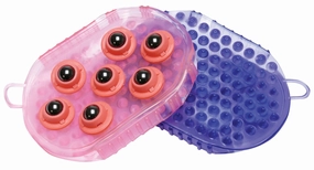 Jelly Horse Massage Mitt w/ Magnetic Therapy Balls grooming scissors,grooming tool kit,clipper for pets