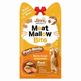 Jinny Meat Mallow Bite Salmon with Quinoa Cat Treats crunchy cat treat,crispy cat snack,dry cat treat