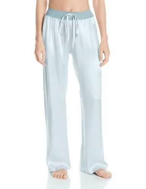 Jolie Satin Pant With Draw String In Teal