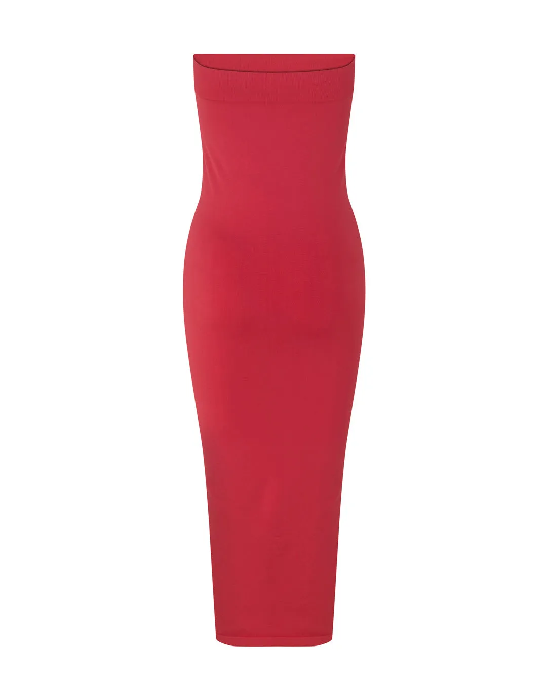 JOYOUS Bandeu Tube Dress | Cerise