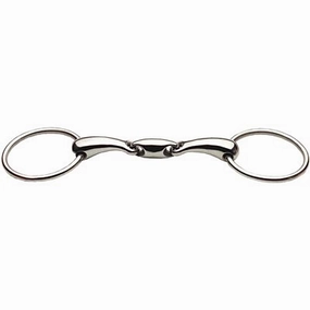 JP Korsteel Stainless Steel Oval Link Loose Ring Snaffle Bit ear cleaner dog,dog eye drops,pet ear wipes