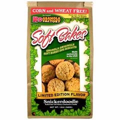 K9 Granola Factory Soft Bakes - Snickerdoodle 12oz Bag dog biscuit treats,crunchy dog snacks,dog cookies