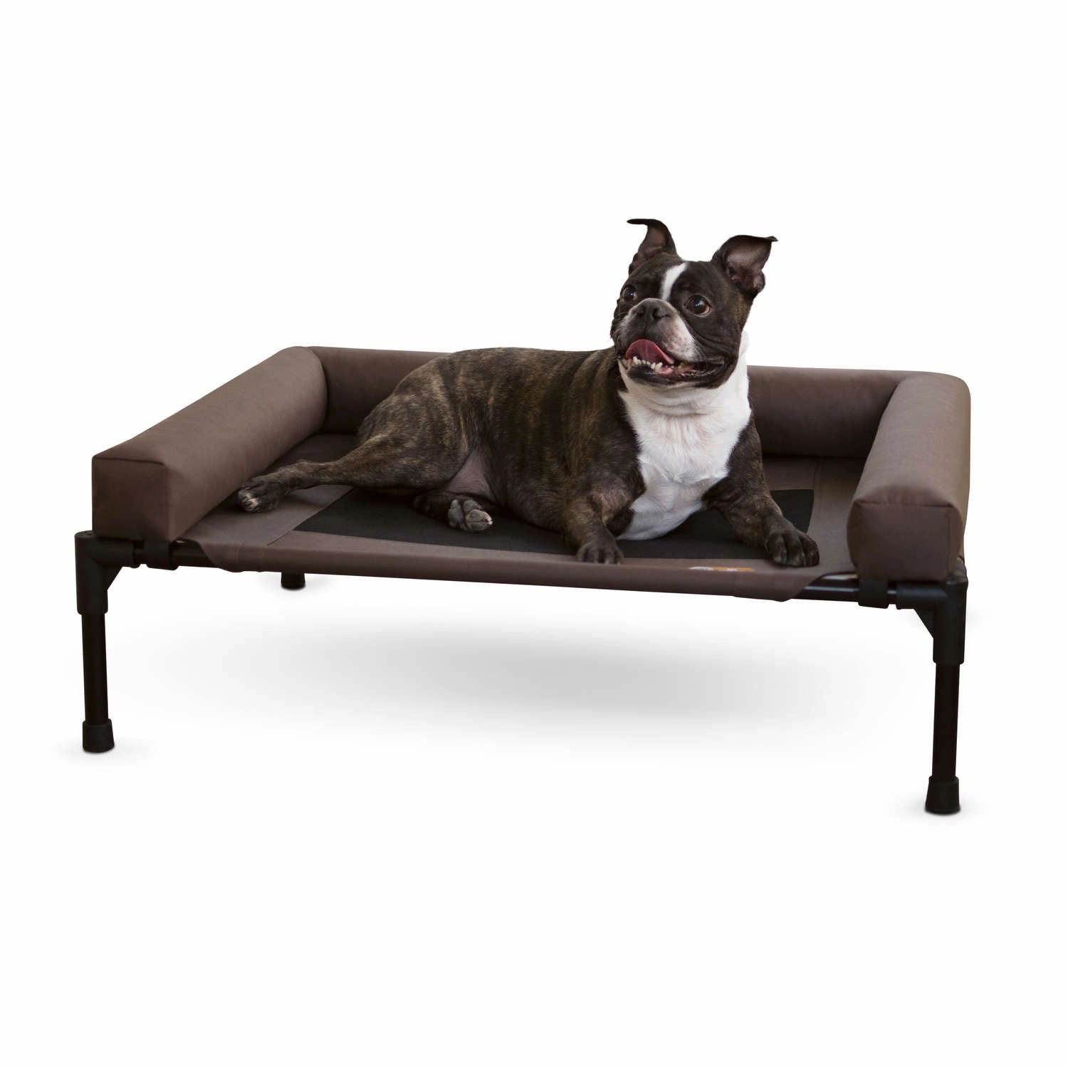 K&H Pet Products Original Bolster Pet Cot in Chocolate