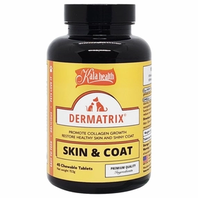 Kala Health Dermatrix For Dogs & Cats Healthy Skin & Shiny Coat small pet habitat,pet cage accessories,small animal home