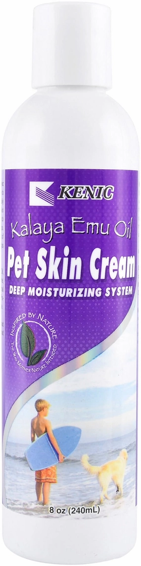 Kalaya Emu Oil Skin Cream, 8 oz organic dog treat,hypoallergenic dog snack,specialty pet treat