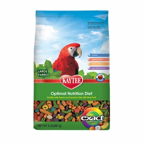 Kaytee Exact - Rainbow Chunky Premium for Large Parrots 2.5lb bird seed mix,small bird food,parakeet pellets