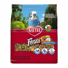 Kaytee Fiesta - Parakeet 2lb bird seed mix,small bird food,parakeet pellets