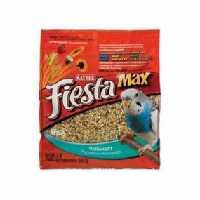 Kaytee Fiesta Max - Parakeet 2lb bird seed mix,small bird food,parakeet pellets