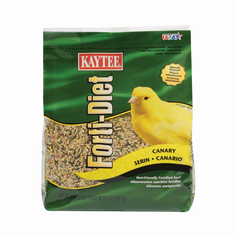 Kaytee Forti-Diet - Canary 2lb bird seed mix,small bird food,parakeet pellets