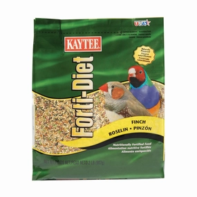 Kaytee Forti-Diet - Finch 2lb bird seed mix,small bird food,parakeet pellets