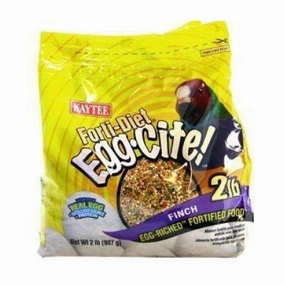 Kaytee Forti-Diet Eggcite - Finch 2lb bird seed mix,small bird food,parakeet pellets