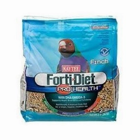 Kaytee Forti-Diet Pro Health - Finch 2lb bird seed mix,small bird food,parakeet pellets