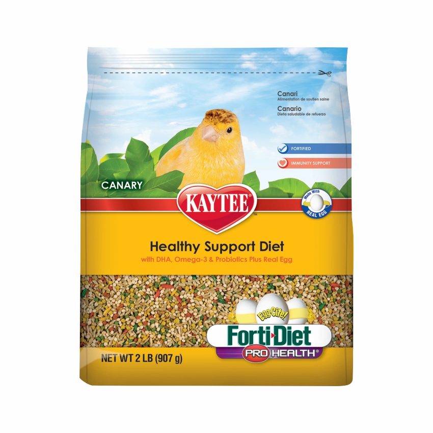 Kaytee Forti-Diet Pro Health Eggcite - Parakeet 2lb bird seed mix,small bird food,parakeet pellets