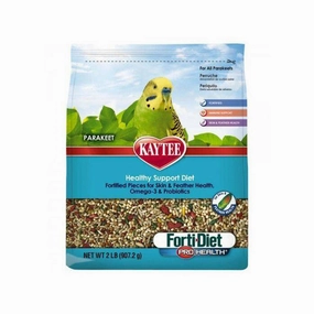Kaytee Forti Diet Pro Health Parakeet 2lb bird seed mix,small bird food,parakeet pellets