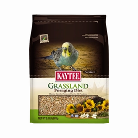 Kaytee Grassland - Parakeet 2lb bird seed mix,small bird food,parakeet pellets