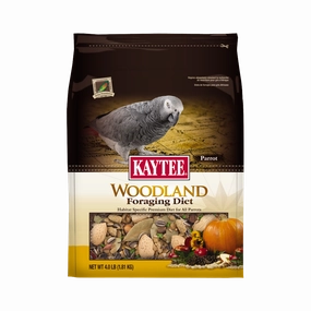 Kaytee Woodland - Parrot 4lb bird seed mix,small bird food,parakeet pellets