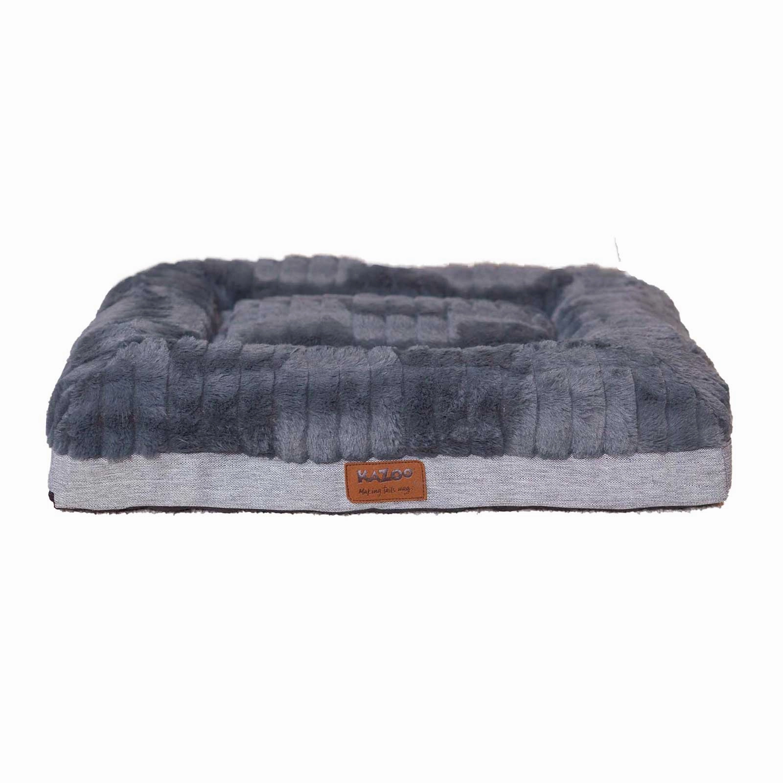 Kazoo Cloud Comfort Charcoal Grey Dog Bed dog mattress,dog blanket,dog couch