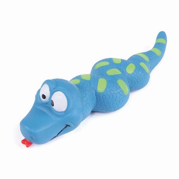 Kazoo Latex Dog Toy Snake