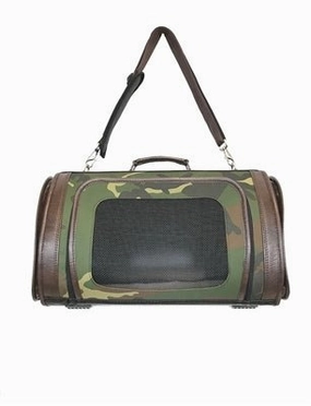 Kelle - Camo dog travel crate,airline approved dog carrier,dog transport bag
